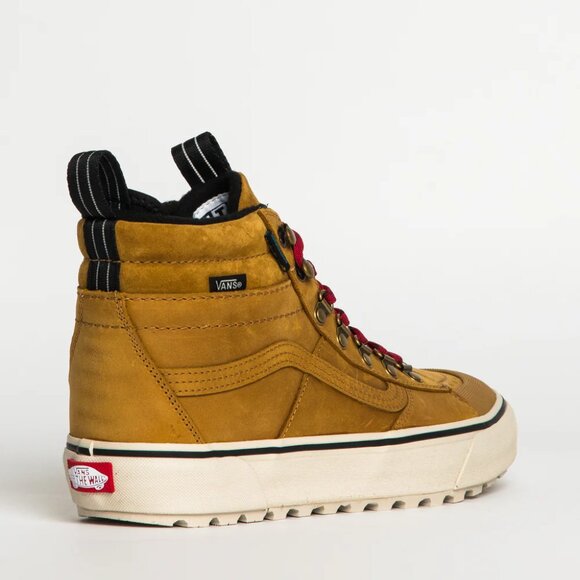 Vans Sk8-Hi Dr MTE-2 Boots Pop Lace Tan Mens Size 10 VN0009QMJM9 NEW RARE - Picture 9 of 13